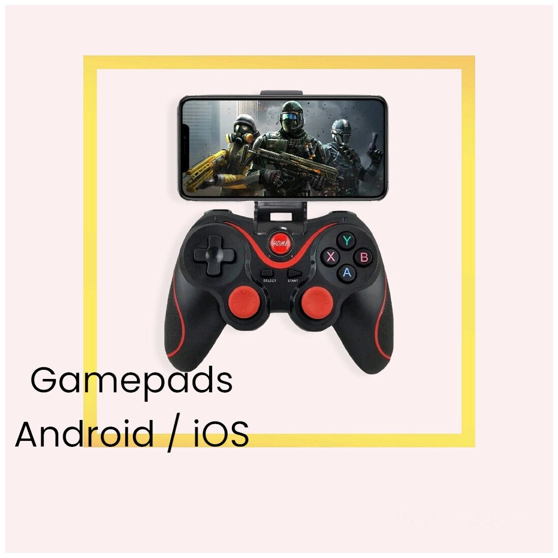 Игровой контроллер Беспроводной X3 WIRELESS CONTROLLER / Игровой Джойстик Bluetooth Для Android/IOS