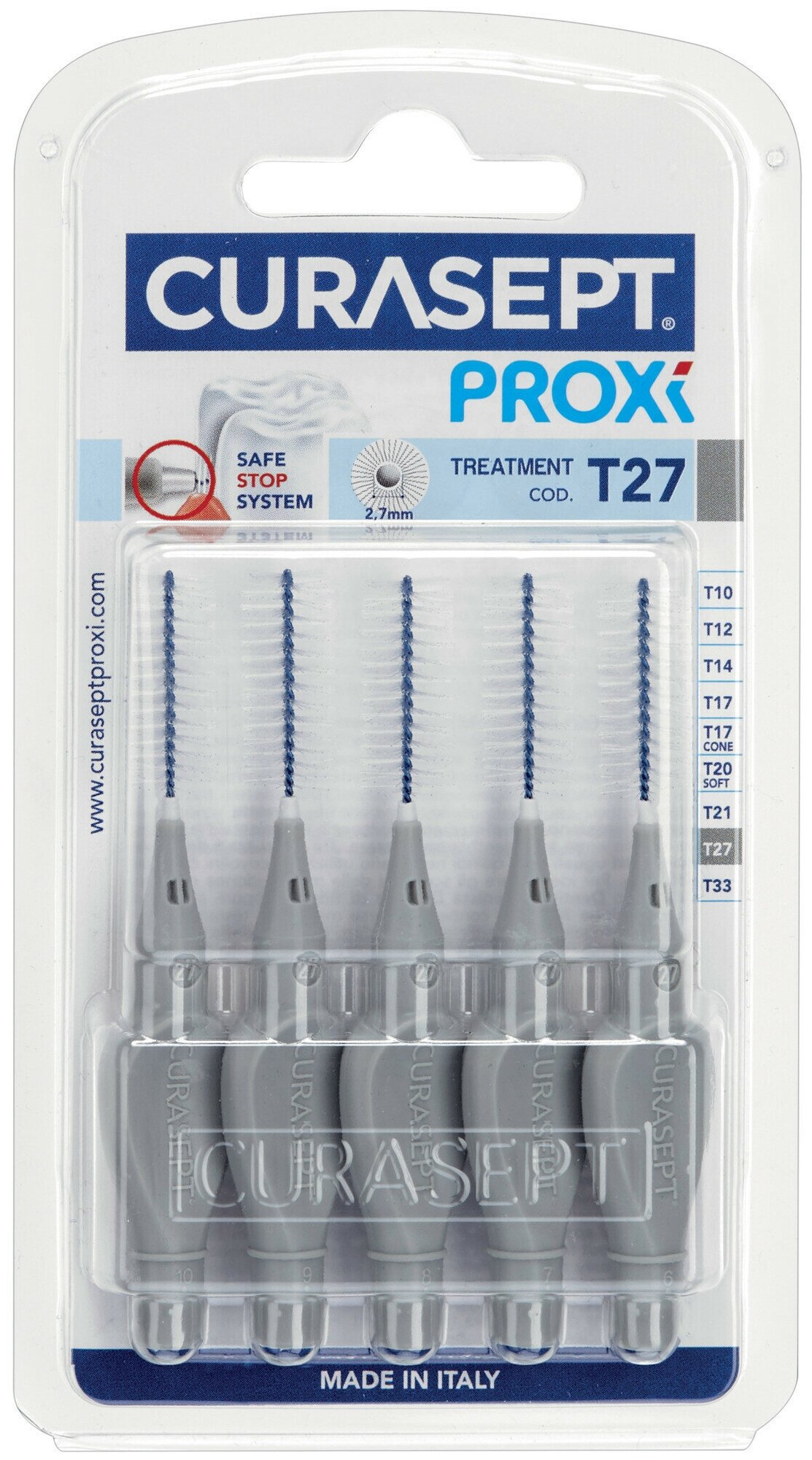 фото Межзубные ершики Curasept Proxi T27, 5 шт