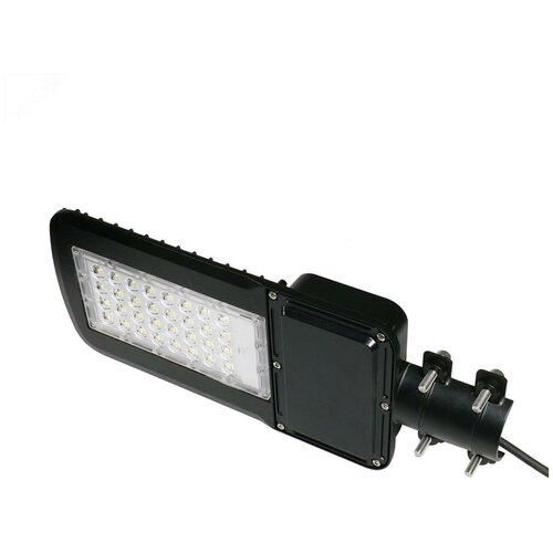 Светильник уличный Gauss Qplus 100W 12000lm 5000K 120-260V IP65 455*180*49мм черный КСС 