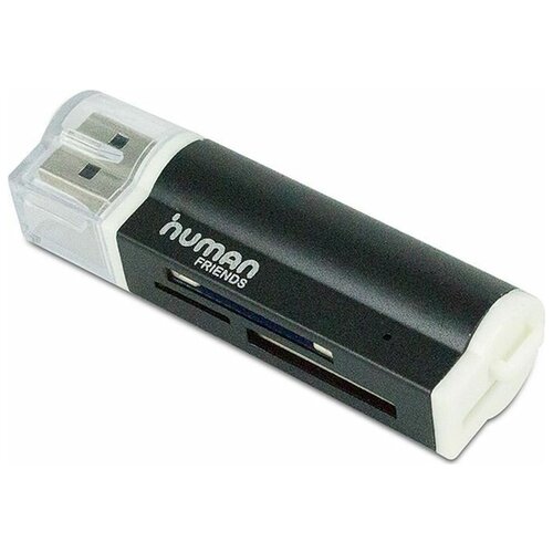 usb 2 0 card reader cbr human friends speed rate impulse blue USB 2.0 Card reader CBR Human Friends Lighter Black, Multi Card Reader