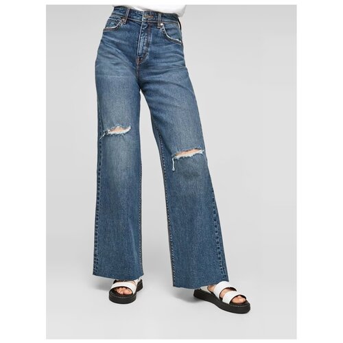 фото Джинсы женские, s.oliver, артикул: 120.10.108.26.180.2102917, цвет: темно-синий (код цвета 57z6), размер: 42