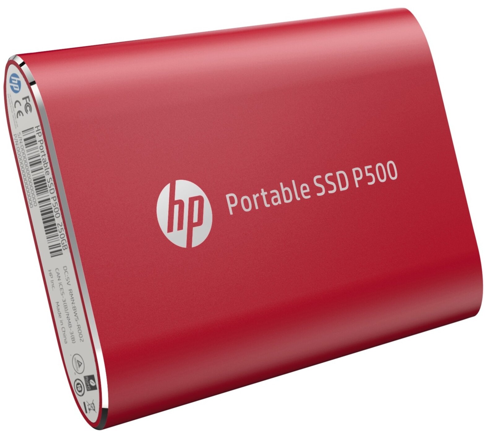 Внешний накопитель SSD HP P500 1 Тb USB 3.1 gen.2 / USB Type-C / USB Type-A, OTG, красный (1F5P5AA#ABB)