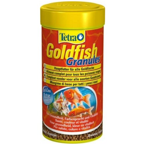 Корм для золотых рыбок Tetra Goldfish Granules 250 мл, гранулы, подходит для других видов холодноводных рыб (2 шт)