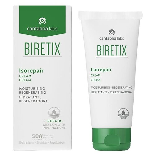 BIRETIX Isorepair Cream Moisturizing Regenerating (Cantabria Labs) – Увлажняющий регенерирующий крем