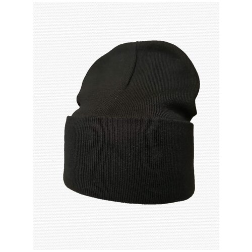 Шапка NATALI DLER, размер 56-58, черный шапка marhatter демисезон зима размер 56 58 бордовый