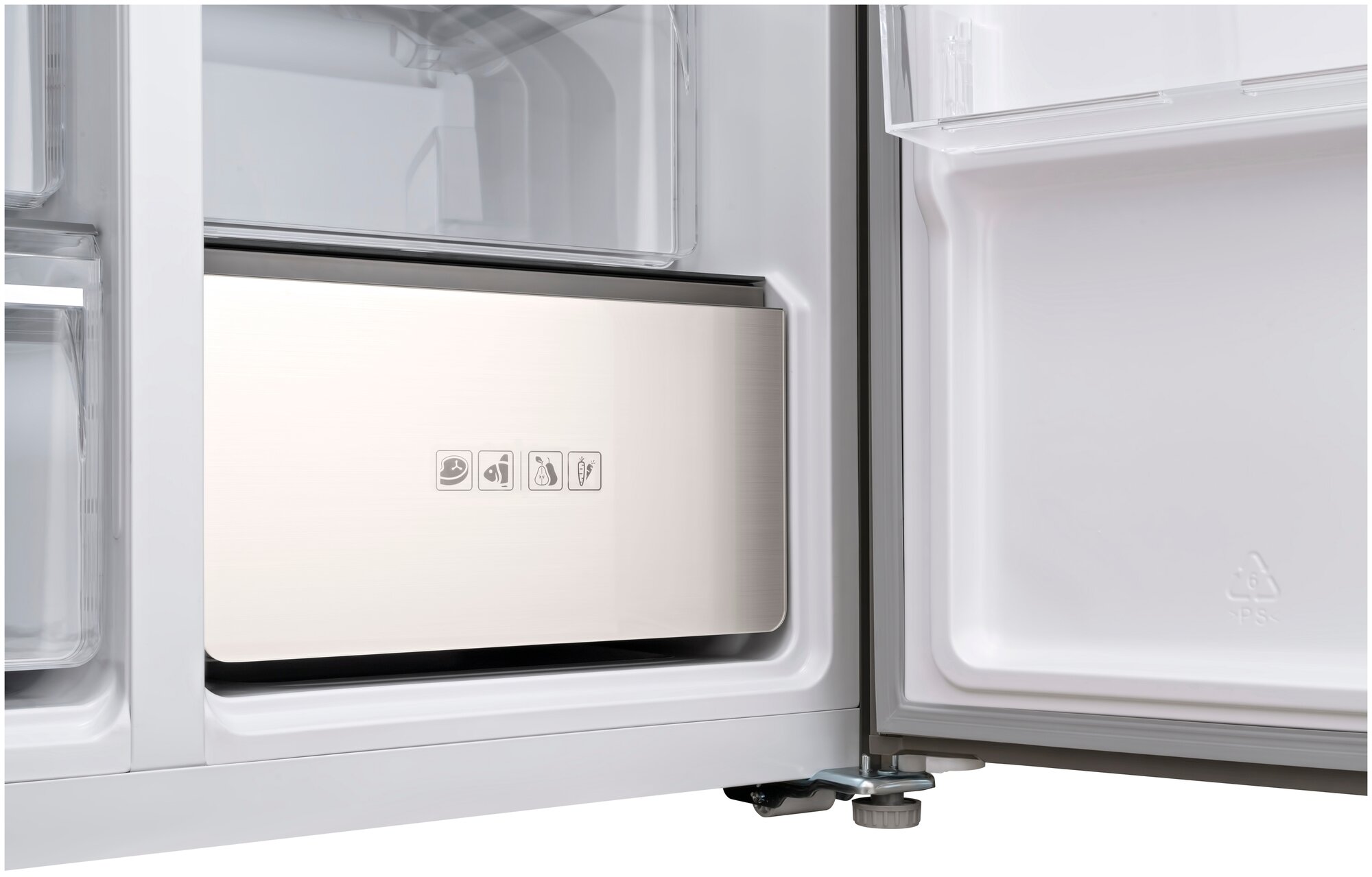 Отдельностоящий холодильник с инвертором Weissgauff Wsbs 739 Nfbx Inverter Professional - фотография № 10