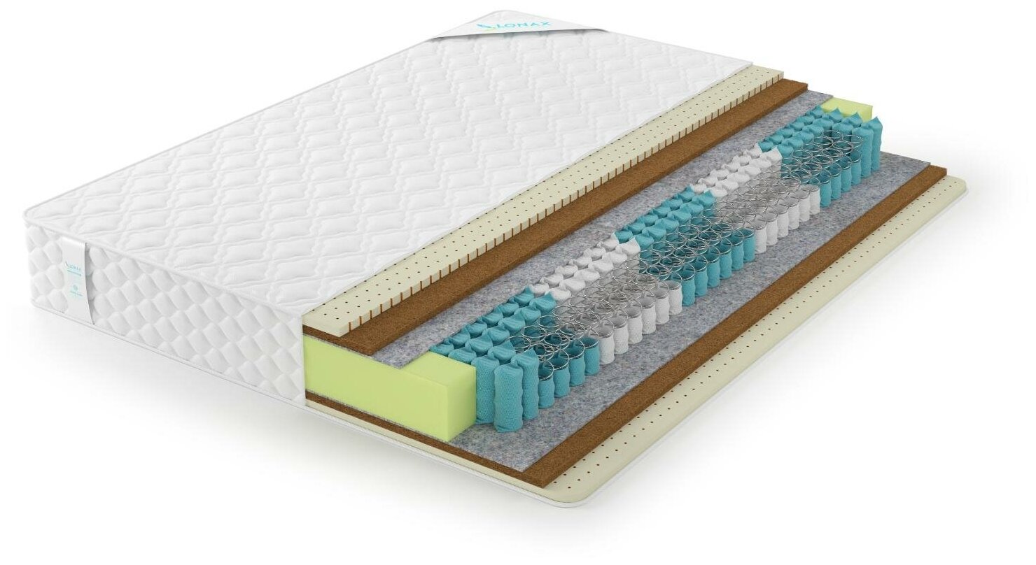 Россия Матрас Lonax Strong Medium TFK 5 Zone 140x200