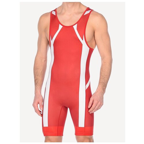 Трико ASICS Wrestling Suit, размер 2XL, красный