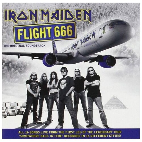 Компакт-диски, EMI, IRON MAIDEN - Flight 666 (2CD) компакт диски parlophone iron maiden powerslave cd