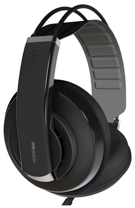 Наушники для мониторинга Superlux HD681EVO Black ,полуоткрытые