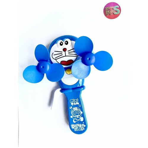 Вентилятор детский механический дораэмон 16 см Вентилятор детский ручной мини-вентилятор Ручной вентилятор 35000₽
