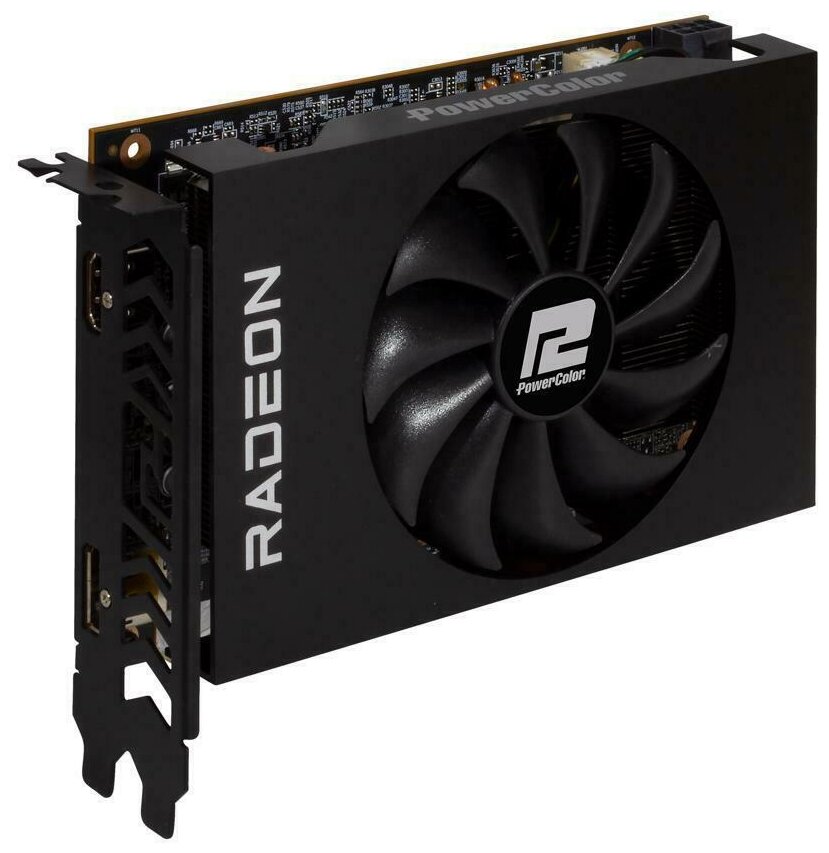Видеокарта PowerColor AMD Radeon RX 6500XT, , 4ГБ, GDDR6, Ret - фото №2