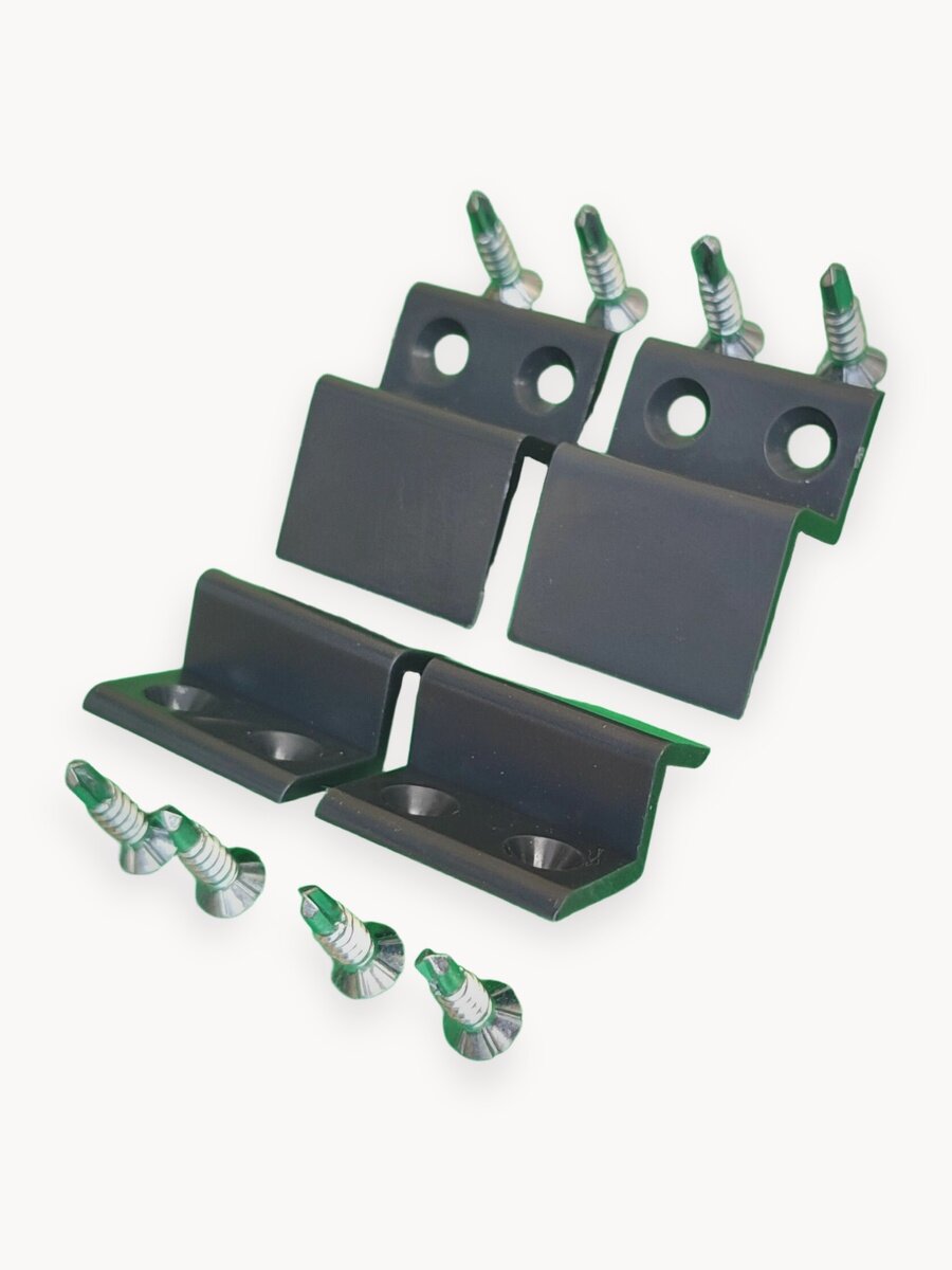 Уголки, крепление и ручки для москитной сетки, набор для ремонта