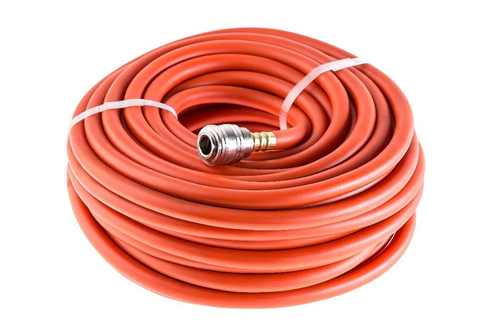 фото Шланг Кратон PVC с латуными фитингами рапид, маслостойкая термопластичная резина, 20бар, 9x15мм, 15 3 01 04 019