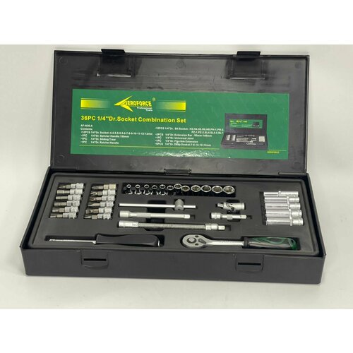 Набор инструментов в ложементе для ремонта автомобилей 36 предметов AF-N36-A AEROFORCE