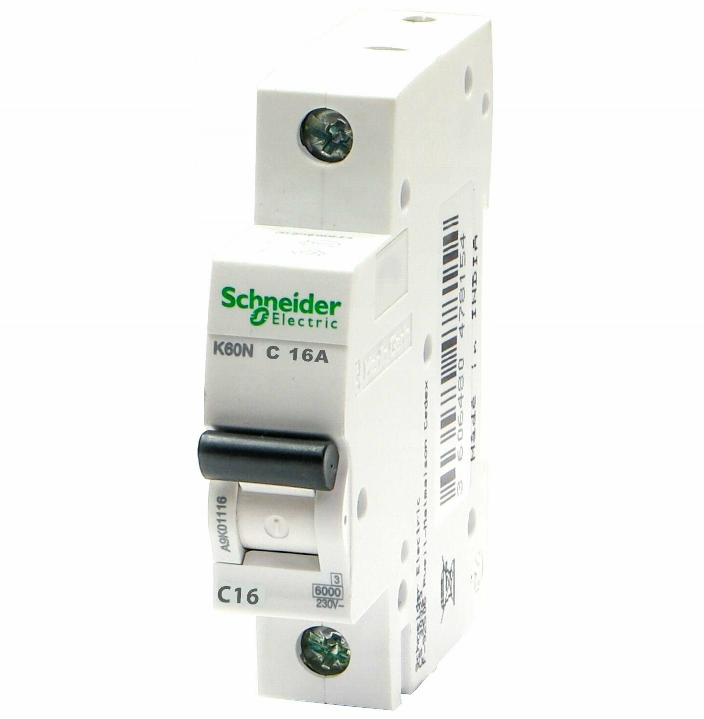 Автоматический выключатель Schneider Electric K60N B 16A 6.0 kA