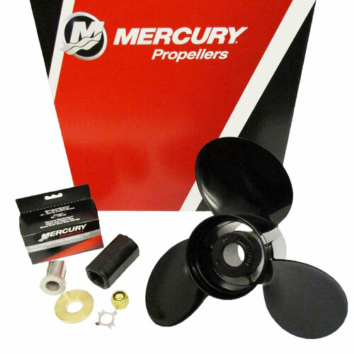 Винт гребной Mercury Black Max 3x10.4x13 для MERCURY 25-60 л. с. captain propeller 7 8x8 48 812950a02 fit mercury mariner outboard engines 4hp 5hp 6hp aluminum 12 tooth spline 2