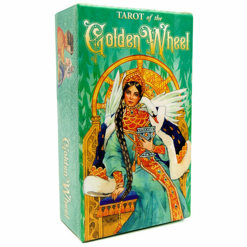 Карты Таро Китай Golden Wheel Tarot тени таро мистическое чувственное гадания гадания ораклом судьба гадания дружеский стиль игровая колода новая колода