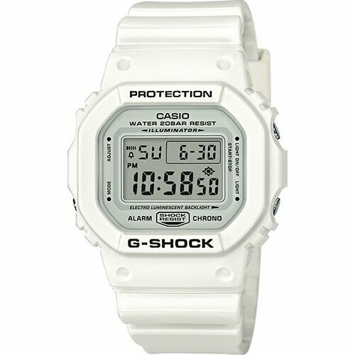 фото Наручные часы casio наручные часы g-shock dw-5600mw-7e, белый