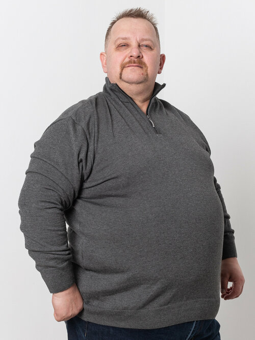 Джемпер Turhan, размер 3XL, серый