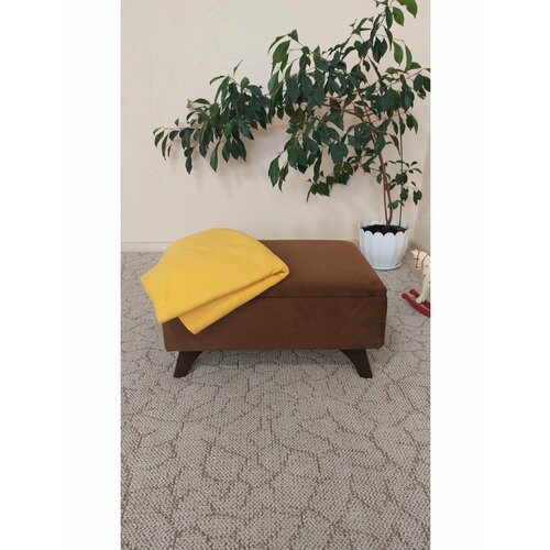 Пуфик для сумок с ящиком