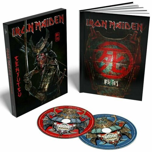 Двойной CD IRON MAIDEN - Senjutsu Лимитированное издание студийного альбома 2021 года группы Iron Maiden. iron maiden senjutsu 2 cd blu ray