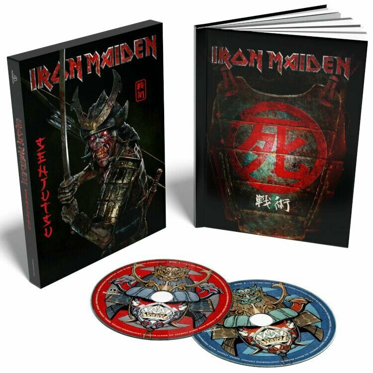 Двойной CD "IRON MAIDEN - Senjutsu" Лимитированное издание студийного альбома 2021 года группы Iron Maiden.