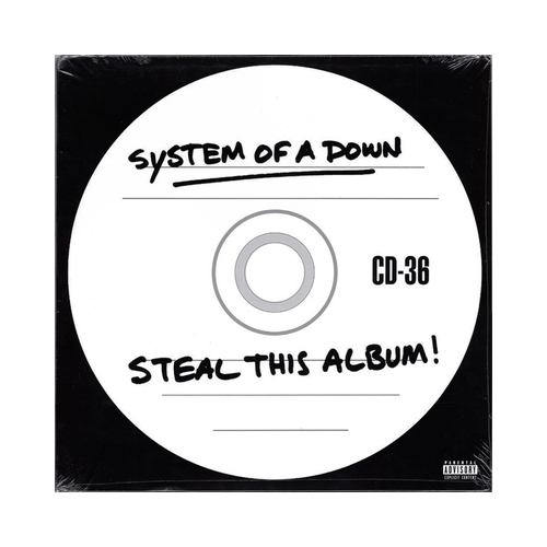 виниловая пластинка system of a down steal this album 2lp европа 2018г System Of A Down - Steal This Album, 2xLP, BLACK LP