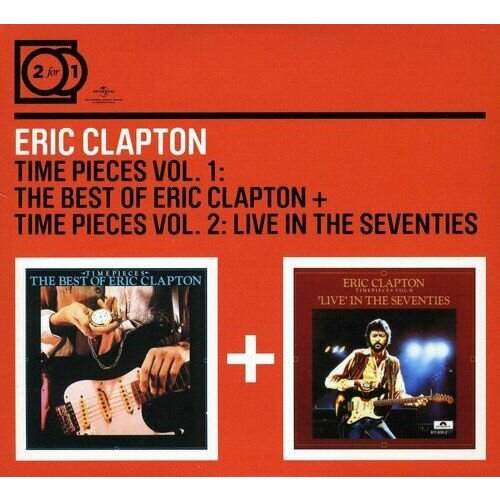 Eric Clapton-Time Pieces Vol.1 / Time Pieces Vol.2 Polydor CD EC (Компакт-диск 2шт) grimm fairy tales vol 2 сказки братьев гримм 2 naxos ab cd ec компакт диск 2шт ужас