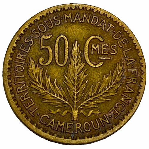 Французский Камерун 50 сантимов 1925 г. (2)