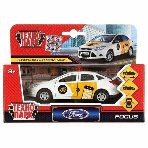 Модель SB-16-45-T2-WB Ford Focus Такси в коробке Технопарк