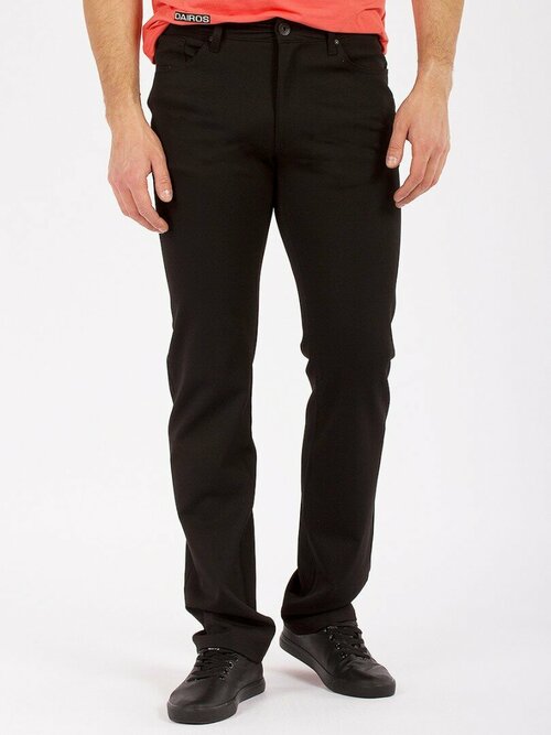 Джинсы Pantamo Jeans, средняя посадка, размер 33, черный