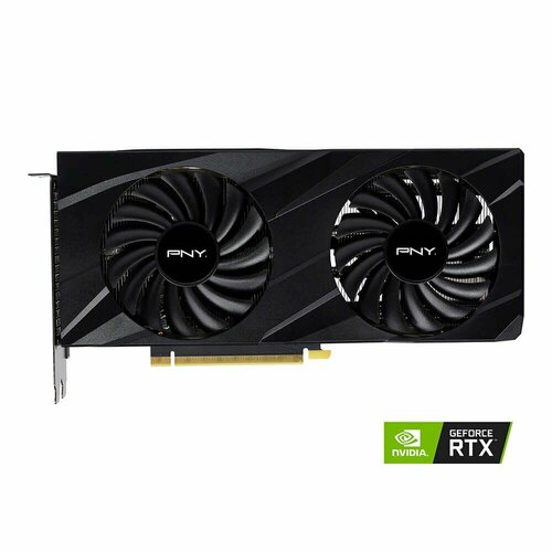 Видеокарта PNY GeForce RTX 3060 8G dual fan VCG30608DFBPB1 4079600₽