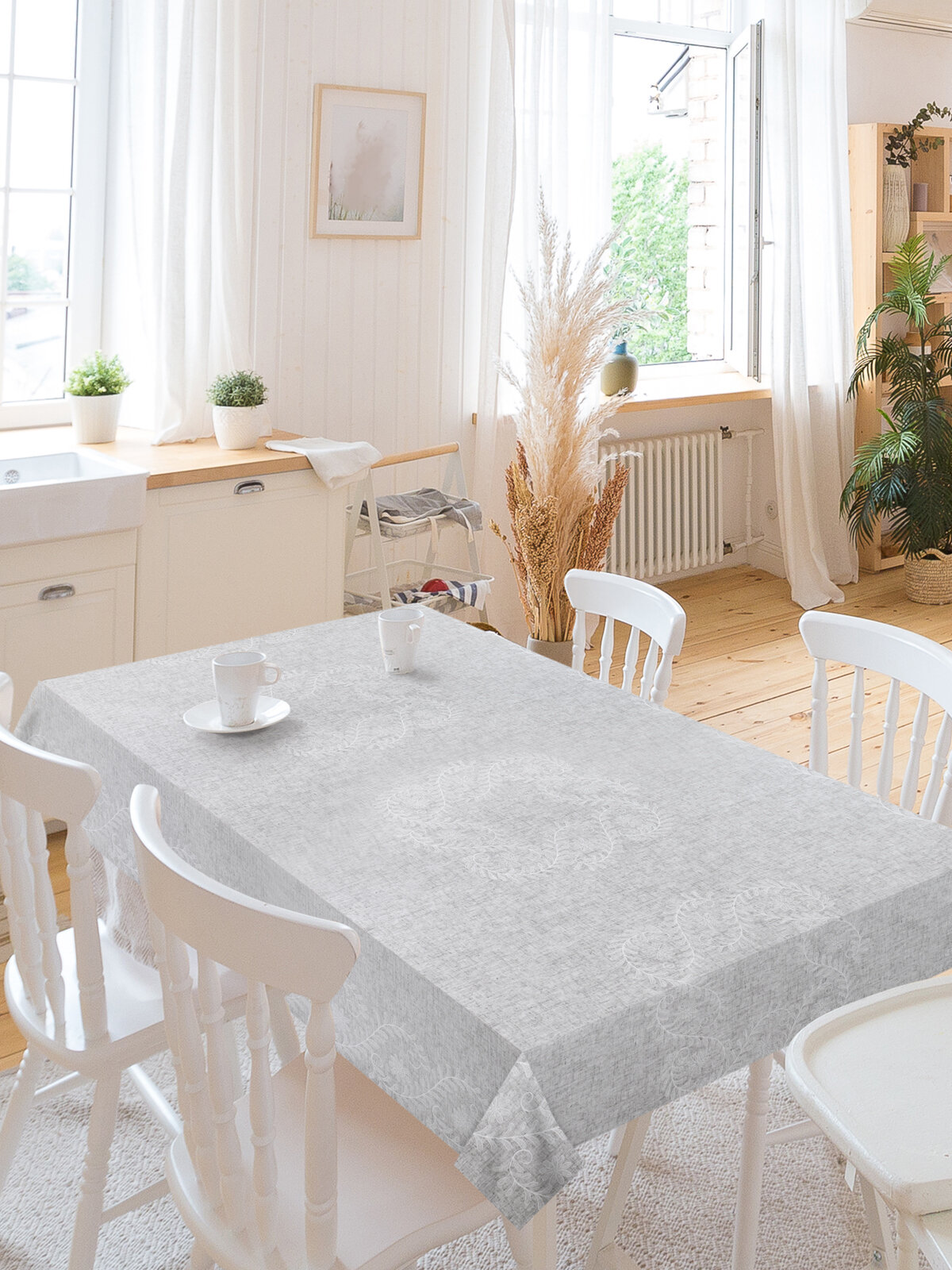 фото R833-2-110 Скатерть VARMAX, пвх на тканевой основе, размер 140х110см