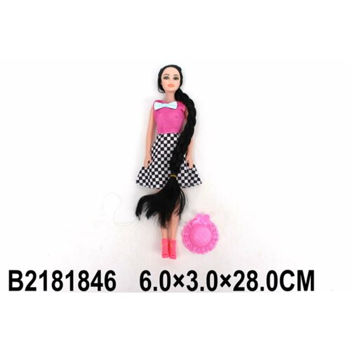 Кукла, с аксесс, 6x3x28 см