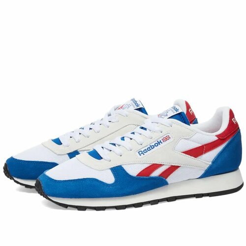фото Кроссовки reebok classic leather, размер 9 us, белый