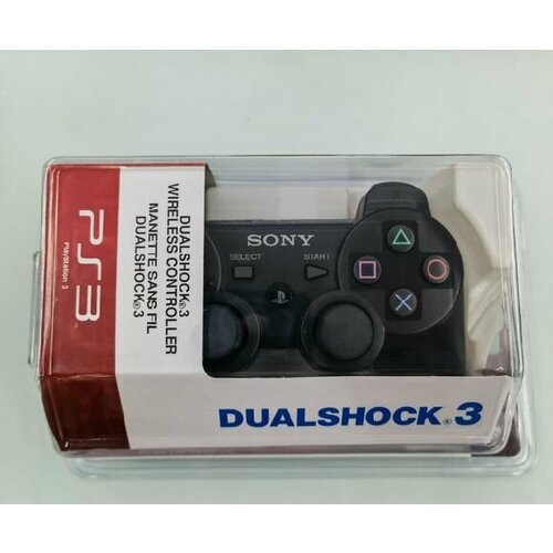 Джойстик для PS3 беспроводной черный 105000₽