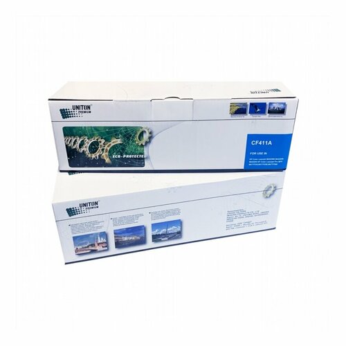 Картридж для HP Color LJ M452/ M477 CF411A (410A) син (2,3K) UNITON Premium GREEN LINE (Eco Protected) картридж для hp color lj m452 m477 cf410a 410a ч 2 3k uniton premium green line eco protected