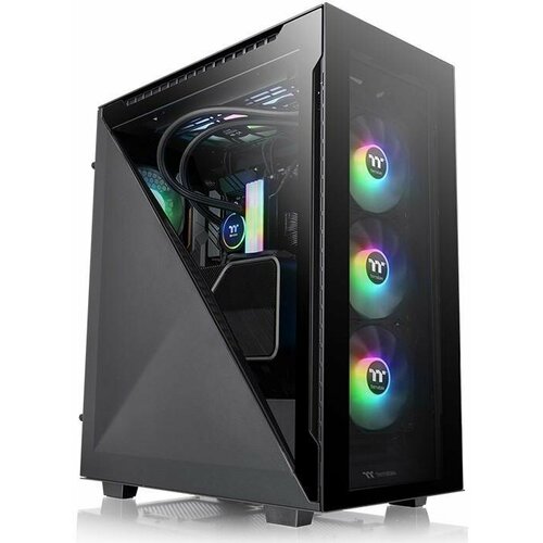 Корпус ATX Thermaltake Divider 500 TG Без БП чёрный корпус thermaltake divider 170 tg argb black