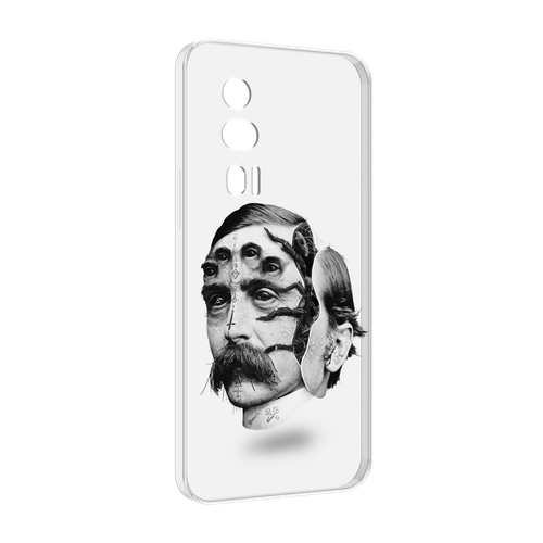 Чехол MyPads страшное лицо мужчины для Xiaomi Redmi K60 задняя-панель-накладка-бампер чехол mypads страшное лицо мужчины для xiaomi redmi a1 задняя панель накладка бампер