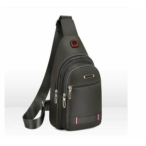 Рюкзак кросс-боди COMFIAMO, фактура гладкая, серый