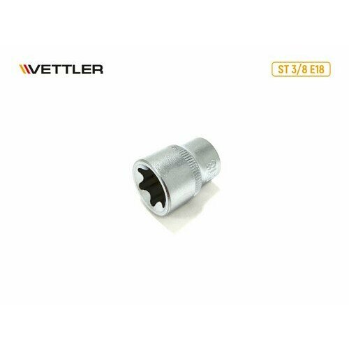 VETTLER Головка TORX 3/8DR E18 VETTLER