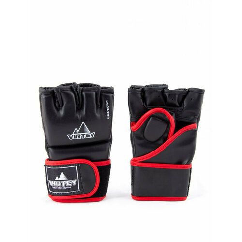Перчатки для ММА Virtey MG01, чёрные, L /Накладки для смешанных единоборств MMA/Перчатки для смешанных единоборств/боев без правил