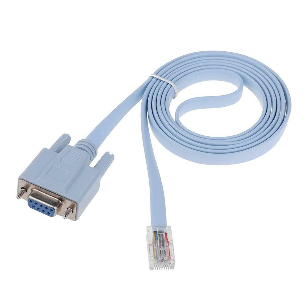 RJ45 Male to DB9 RS232 Female 1.5m 4.9ft сетевой консольный кабель адаптер конвертер для коммутатора маршрутизатора Cisc