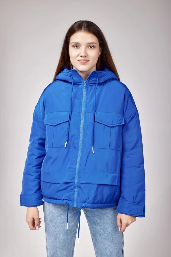 Куртка Selfie, размер S, синий — фото 1