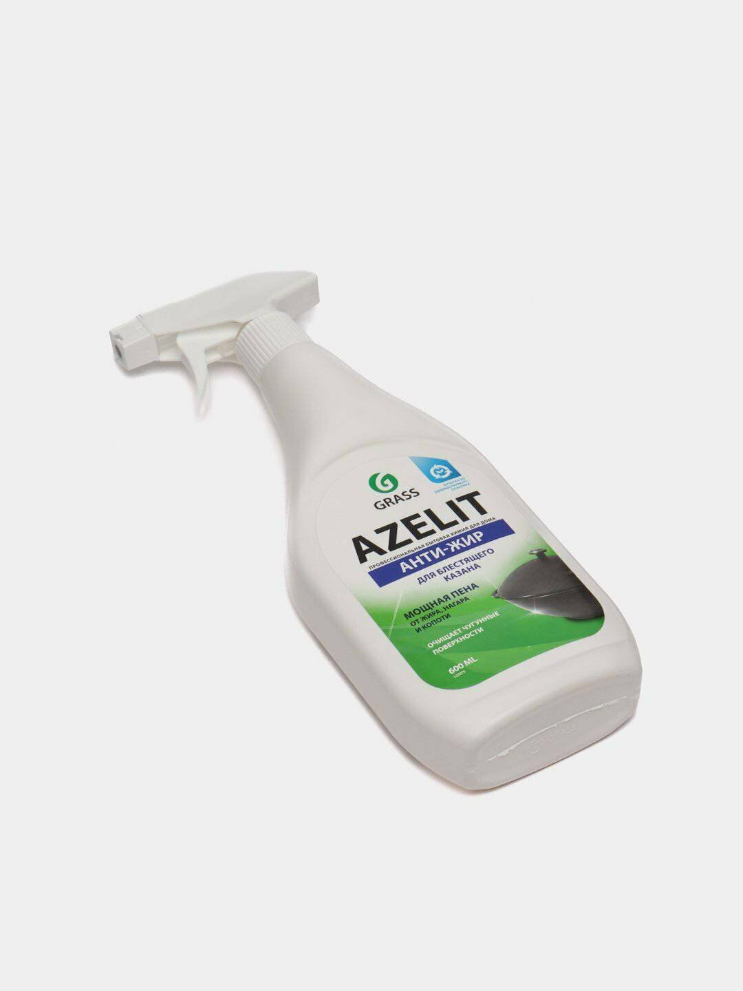 Чистящее средство GRASS Azelit, для металла, без аммиака, без хлора, антижир, 600 мл — фото 1