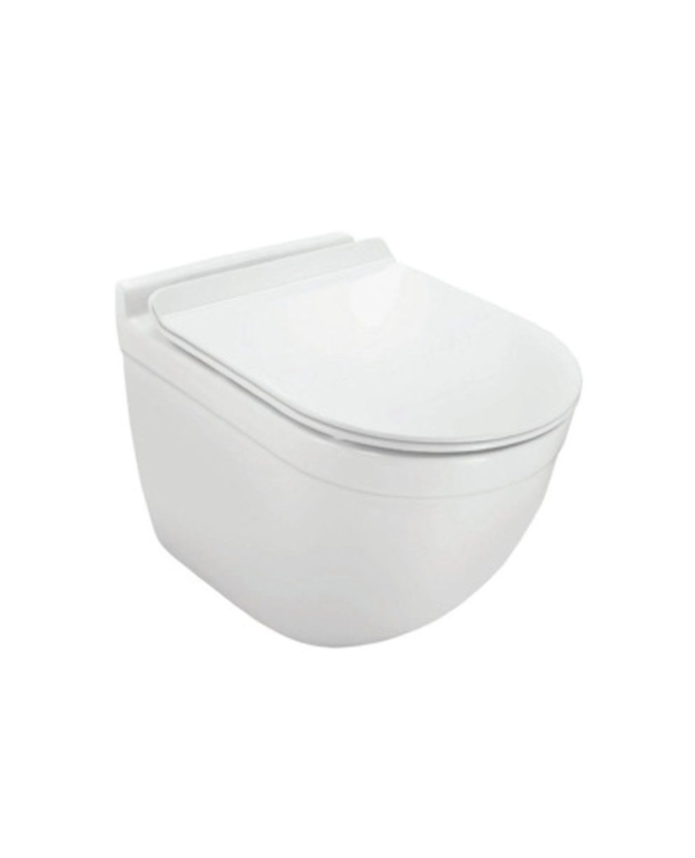 Jaquar Solo SLS-WHT-6953BIUFSM безободковый сиденьем микролифт