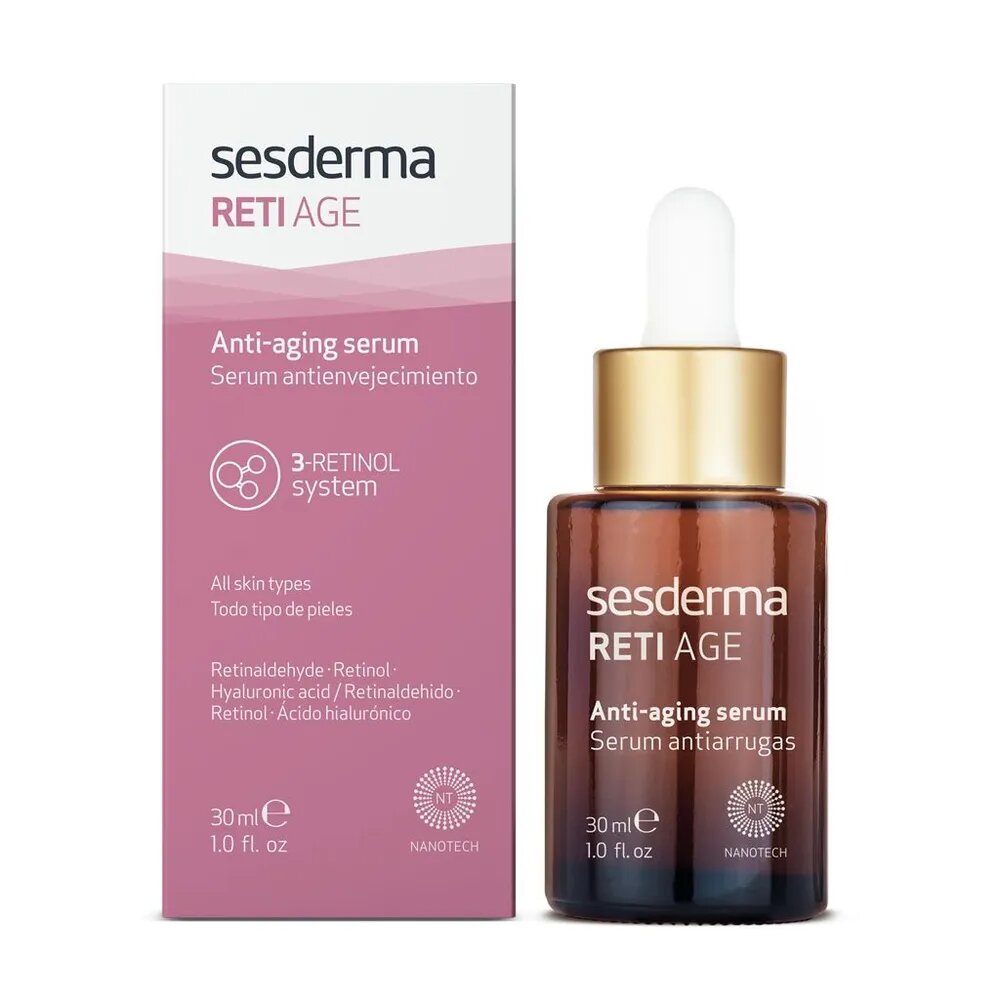 SesDerma / Reti Age – Сыворотка антивозрастная против морщин для кожи лица | Anti-aging serum, 30мл — фото 1