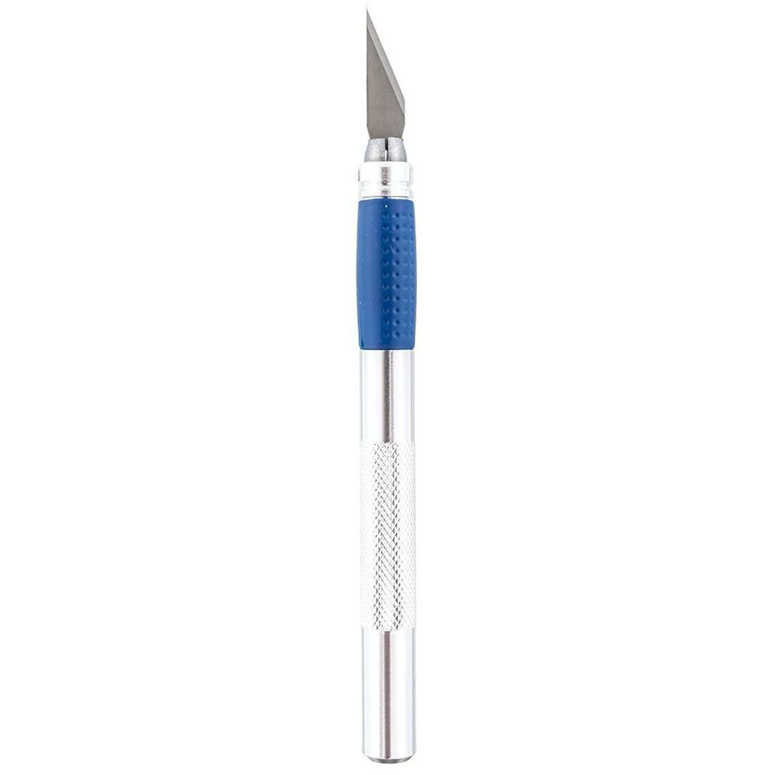 Монтажный нож кобальт 245-053, перовые лезвия, фиксированный, 6шт