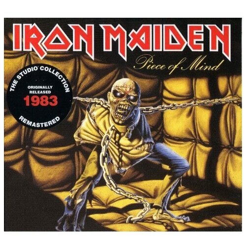 IRON MAIDEN PIECE OF MIND Digipack Remastered CD iron maiden somewhere in time cd digipack remastered